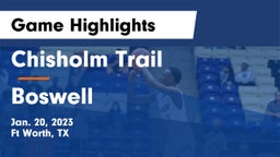 Chisholm Trail  vs Boswell   Game Highlights - Jan. 20, 2023