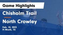 Chisholm Trail  vs North Crowley  Game Highlights - Feb. 10, 2023