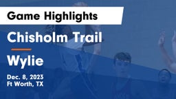 Chisholm Trail  vs Wylie  Game Highlights - Dec. 8, 2023