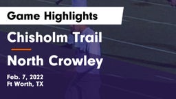 Chisholm Trail  vs North Crowley  Game Highlights - Feb. 7, 2022