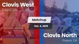 Matchup: Clovis West High vs. Clovis North  2019