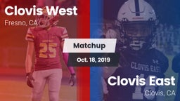 Matchup: Clovis West High vs. Clovis East  2019