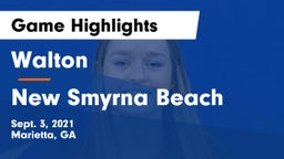 Walton  vs New Smyrna Beach Game Highlights - Sept. 3, 2021
