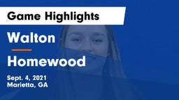 Walton  vs Homewood Game Highlights - Sept. 4, 2021