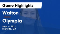 Walton  vs Olympia Game Highlights - Sept. 4, 2021