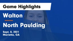 Walton  vs North Paulding Game Highlights - Sept. 8, 2021