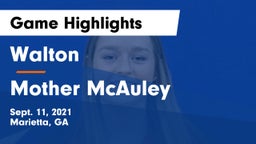 Walton  vs Mother McAuley Game Highlights - Sept. 11, 2021