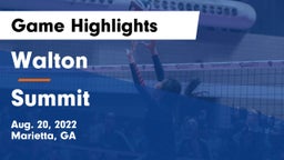 Walton  vs Summit Game Highlights - Aug. 20, 2022