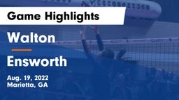 Walton  vs Ensworth  Game Highlights - Aug. 19, 2022