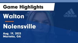 Walton  vs Nolensville  Game Highlights - Aug. 19, 2023