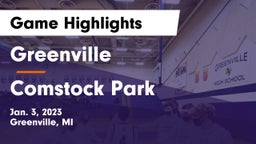Greenville  vs Comstock Park  Game Highlights - Jan. 3, 2023