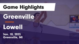 Greenville  vs Lowell  Game Highlights - Jan. 10, 2023