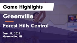 Greenville  vs Forest Hills Central  Game Highlights - Jan. 19, 2023