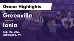 Greenville  vs Ionia  Game Highlights - Feb. 28, 2023