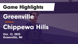 Greenville  vs Chippewa Hills  Game Highlights - Oct. 12, 2023