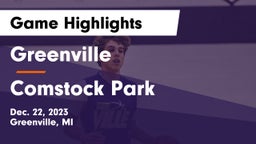 Greenville  vs Comstock Park  Game Highlights - Dec. 22, 2023