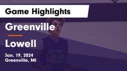 Greenville  vs Lowell  Game Highlights - Jan. 19, 2024
