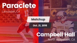 Matchup: Paraclete High vs. Campbell Hall  2016