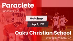 Matchup: Paraclete High vs. Oaks Christian School 2017