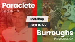 Matchup: Paraclete High vs. Burroughs  2017