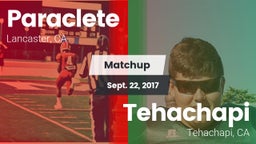 Matchup: Paraclete High vs. Tehachapi  2017