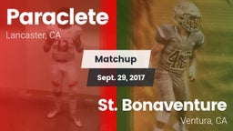 Matchup: Paraclete High vs. St. Bonaventure  2017