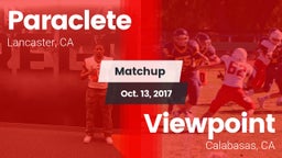 Matchup: Paraclete High vs. Viewpoint  2017