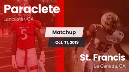 Matchup: Paraclete High vs. St. Francis  2019