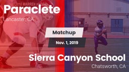 Matchup: Paraclete High vs. Sierra Canyon School 2019