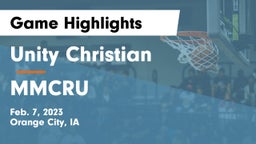 Unity Christian  vs MMCRU  Game Highlights - Feb. 7, 2023
