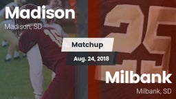 Matchup: Madison  vs. Milbank  2018