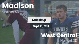 Matchup: Madison  vs. West Central  2018
