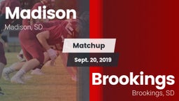 Matchup: Madison  vs. Brookings  2019
