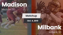 Matchup: Madison  vs. Milbank  2019