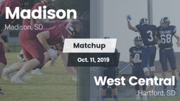 Matchup: Madison  vs. West Central  2019