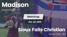 Matchup: Madison  vs. Sioux Falls Christian  2019