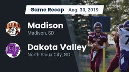 Recap: Madison  vs. Dakota Valley  2019