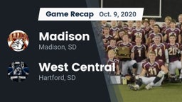 Recap: Madison  vs. West Central  2020