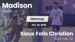 Matchup: Madison  vs. Sioux Falls Christian  2020