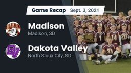 Recap: Madison  vs. Dakota Valley  2021