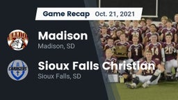 Recap: Madison  vs. Sioux Falls Christian  2021