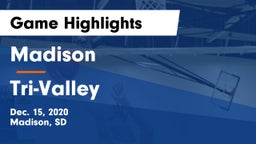 Madison  vs Tri-Valley  Game Highlights - Dec. 15, 2020