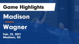 Madison  vs Wagner  Game Highlights - Feb. 23, 2021