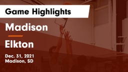 Madison  vs Elkton  Game Highlights - Dec. 31, 2021