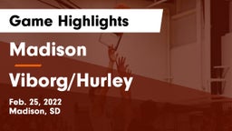 Madison  vs Viborg/Hurley  Game Highlights - Feb. 25, 2022