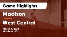 Madison  vs West Central  Game Highlights - March 4, 2022