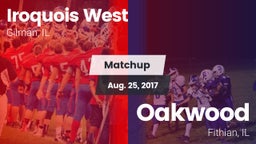 Matchup: Iroquois West High vs. Oakwood  2017