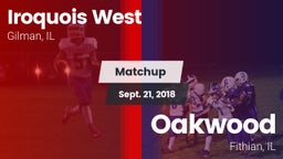 Matchup: Iroquois West High vs. Oakwood  2018
