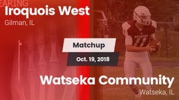Matchup: Iroquois West High vs. Watseka Community  2018