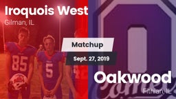 Matchup: Iroquois West High vs. Oakwood  2019